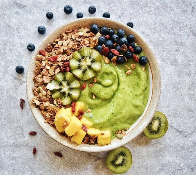 Smoothie thanh mát và dễ ăn