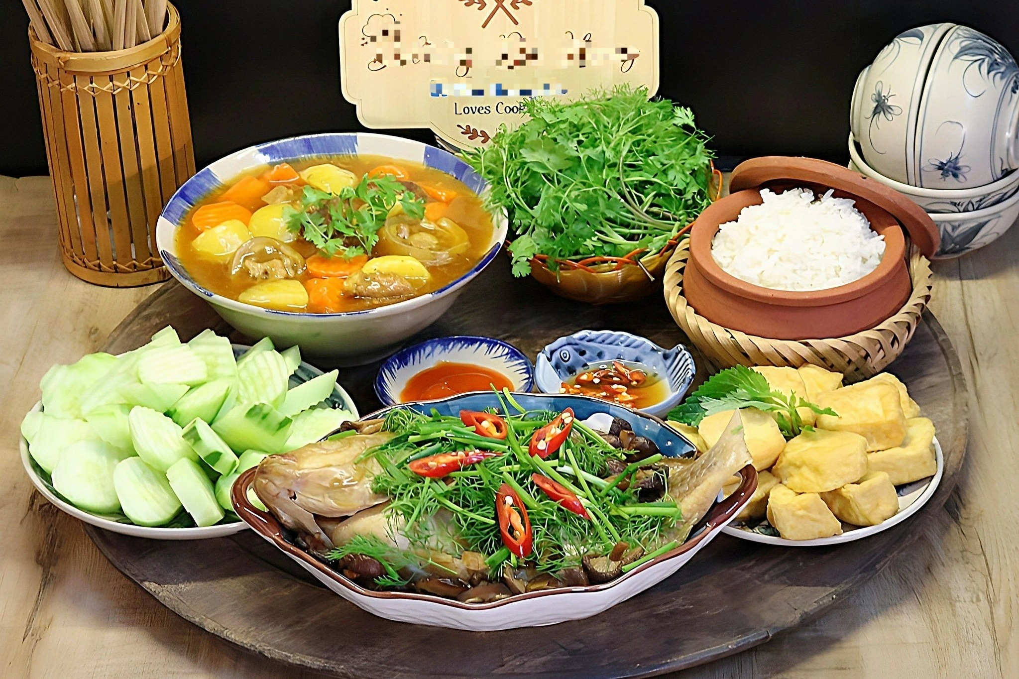 Bữa cơm gia đình đem lại đầy đủ dinh dưỡng